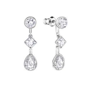 New! Authentic Swarovski Folk Women's Crystal Dangle Earrings 5226451